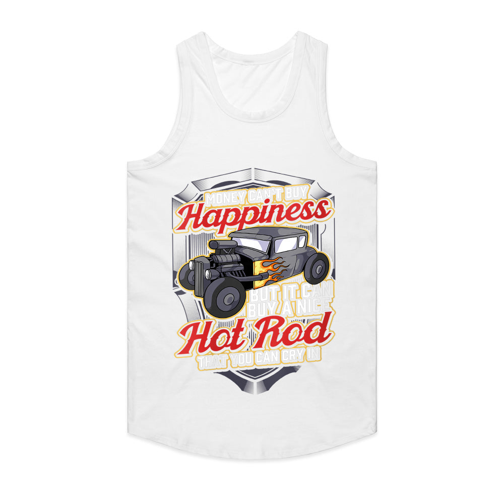 Happiness is a Hot Rod" Vintage Car Enthusiast Sweatshirt