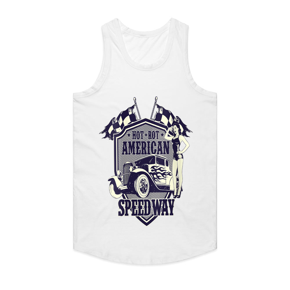 American Speedway Hot Rod Sweatshirt – Vintage Racing Style