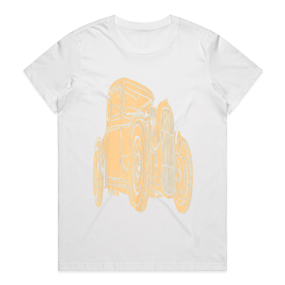 Vintage Hot Rod Coupe – Classic Retro Racing Tee