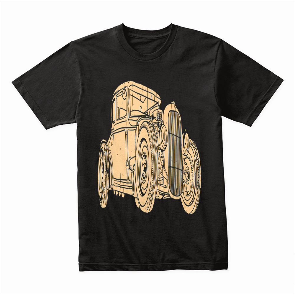 Vintage Hot Rod Coupe – Classic Retro Racing Tee