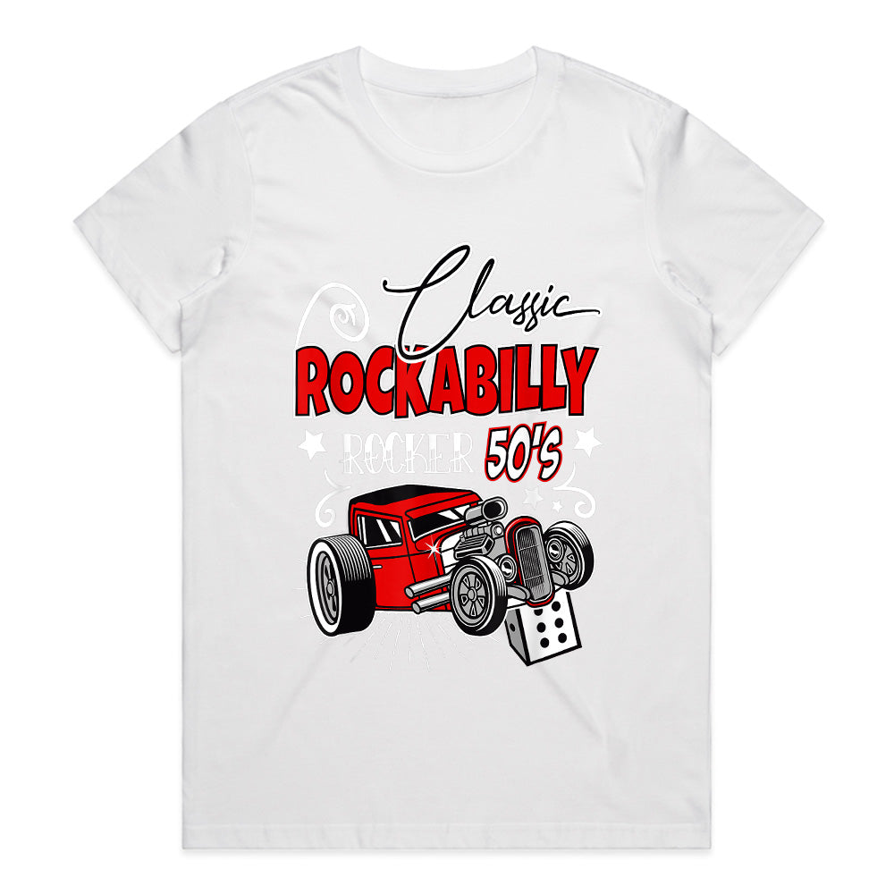 Classic Rockabilly Hot Rod – 50s Vintage Car T-Shirt