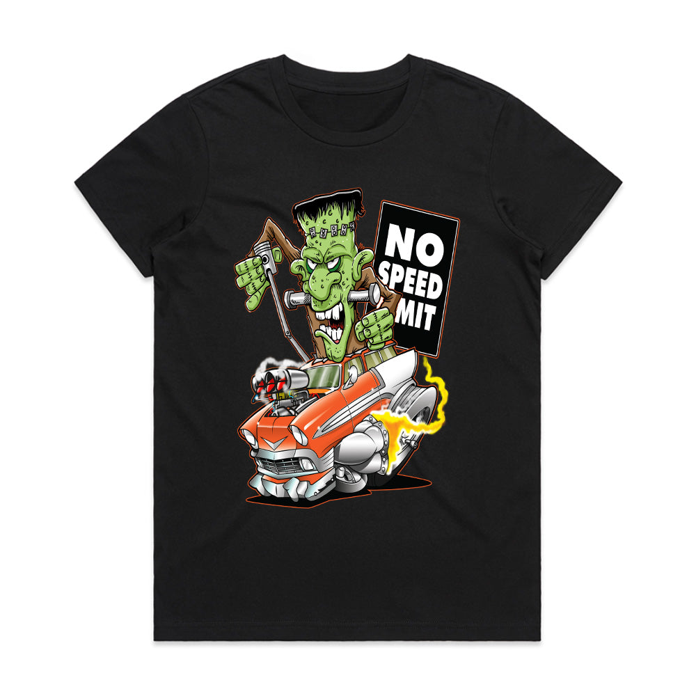 1956 Hot Rod Monster T-Shirt – Funny Cartoon Vintage Car Tee