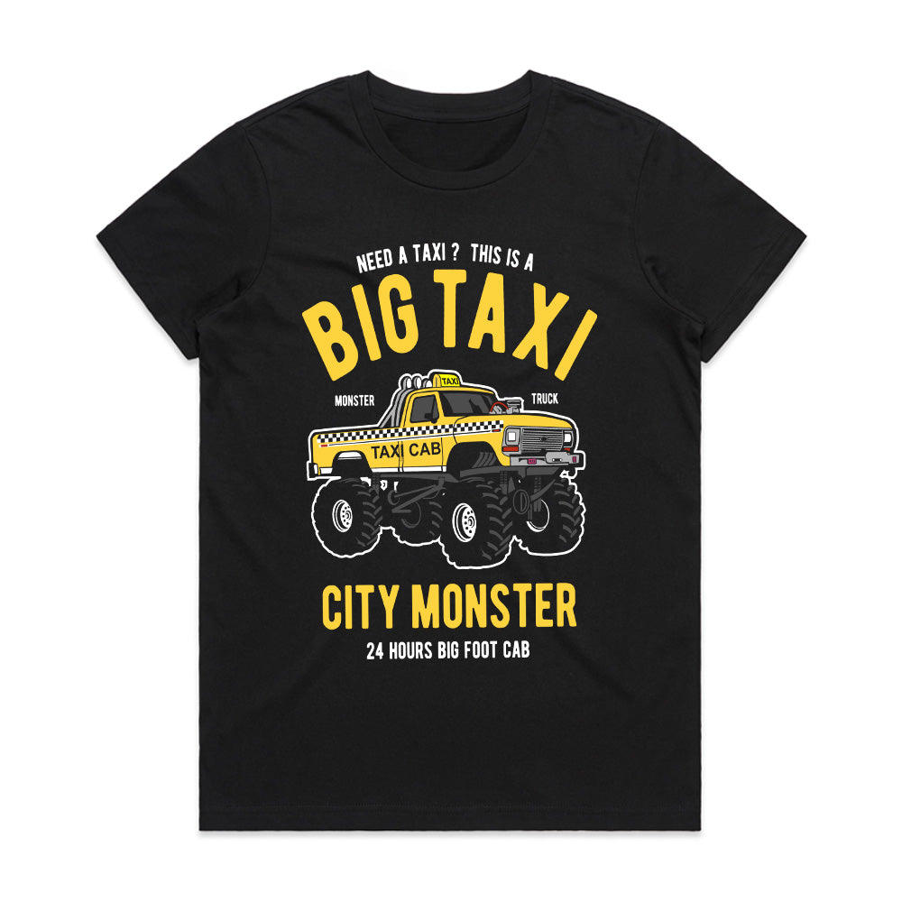 Big Taxi – City Monster Truck Cab T-Shirt!