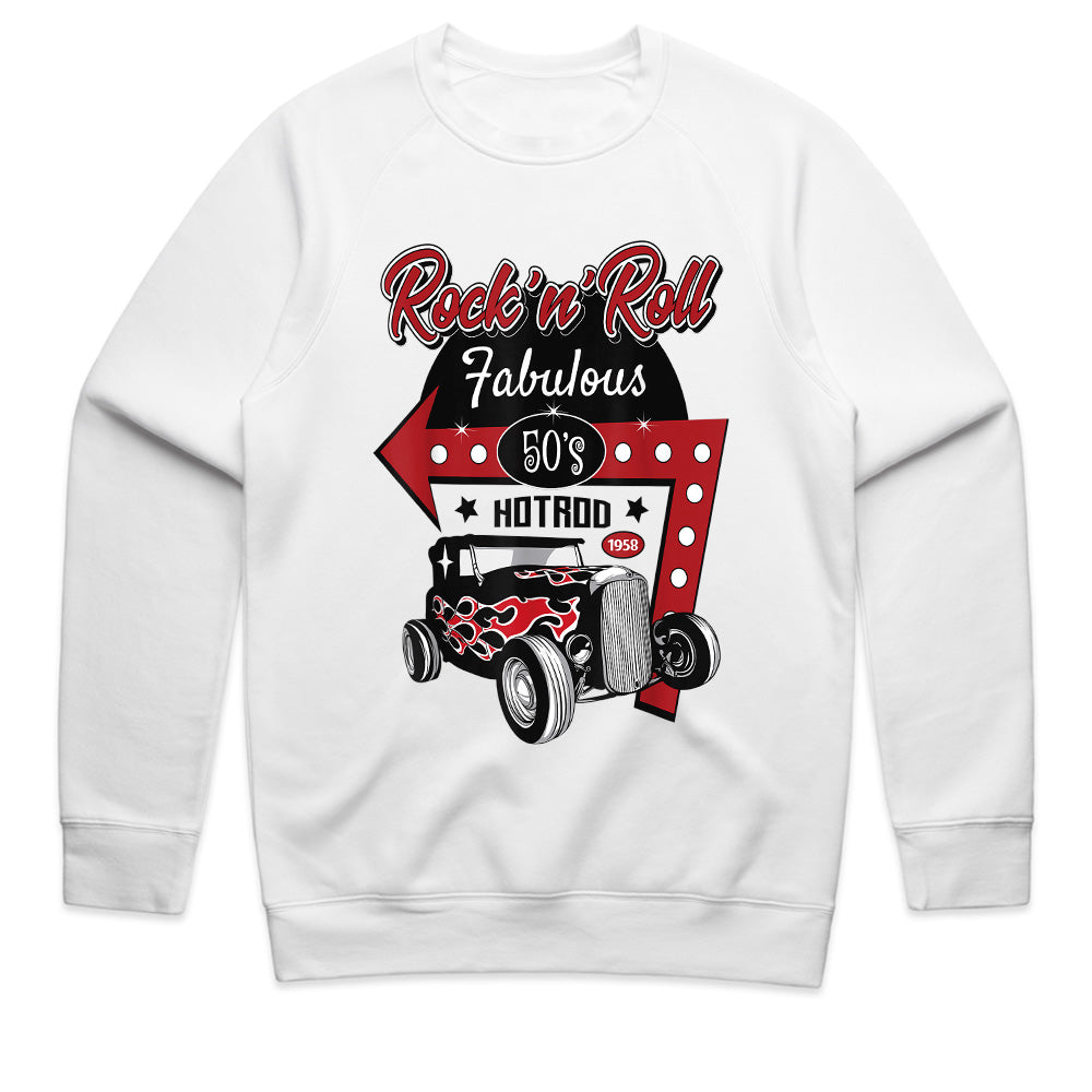 Fabulous 50s Rock ‘n’ Roll Hot Rod T-Shirt