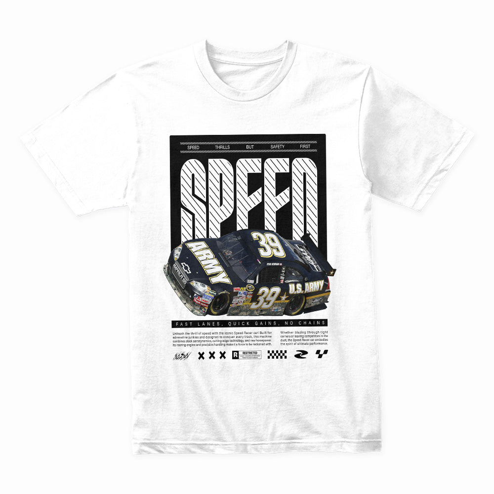 Speed Thrills – NASCAR Racing Streetwear T-Shirt