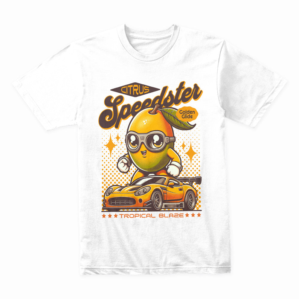 Citrus Speedster – Tropical Blaze Racing T-Shirt