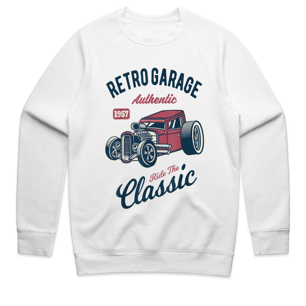 Retro Garage Classic Hot Rod T-Shirt – 1957 Authentic Ride