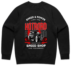 Hot Rod Speed Shop" T-Shirt – Vintage Muscle & High-Performance Style