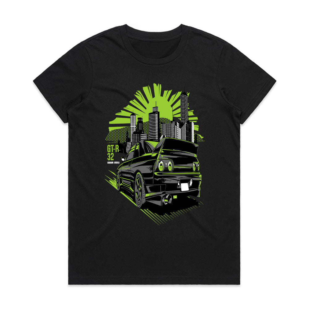 R32 GT-R Skyline "Godzilla" Street Legend T-Shirt