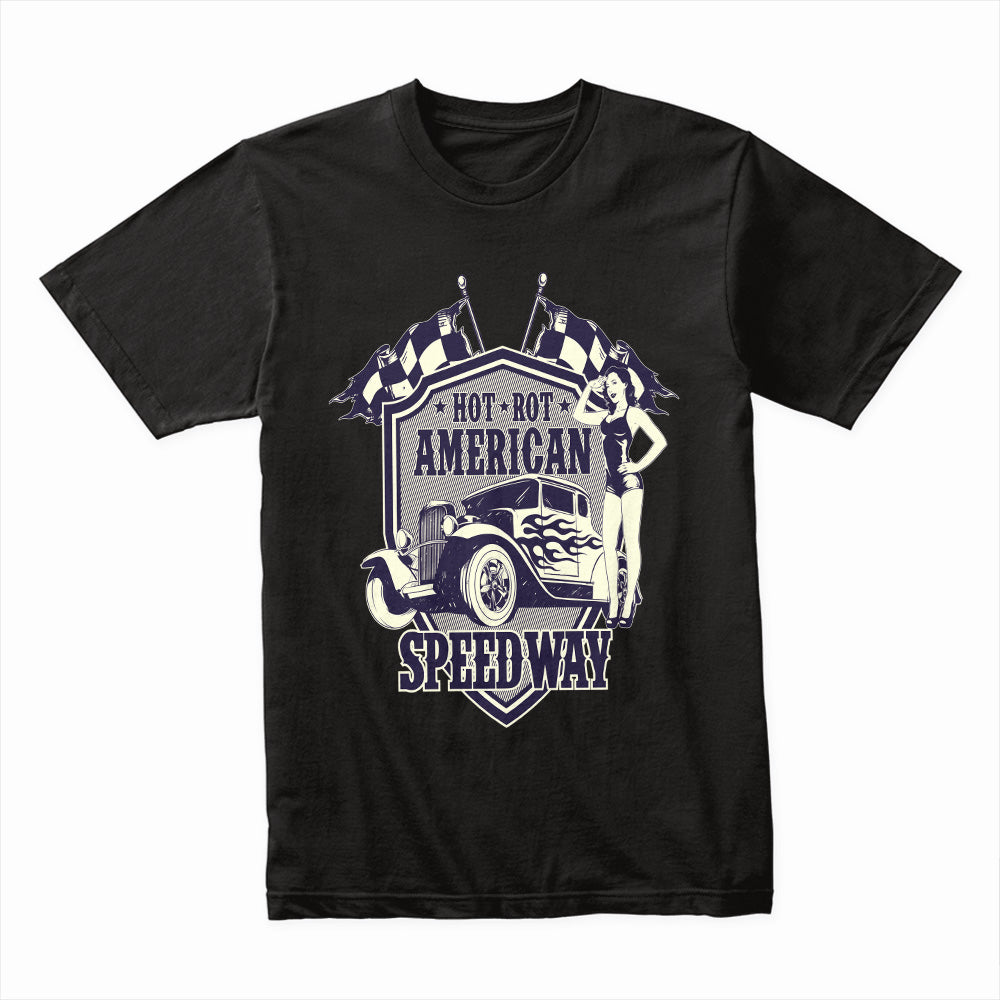 Hot Rod American Speedway T-Shirt – Vintage Racing Classic
