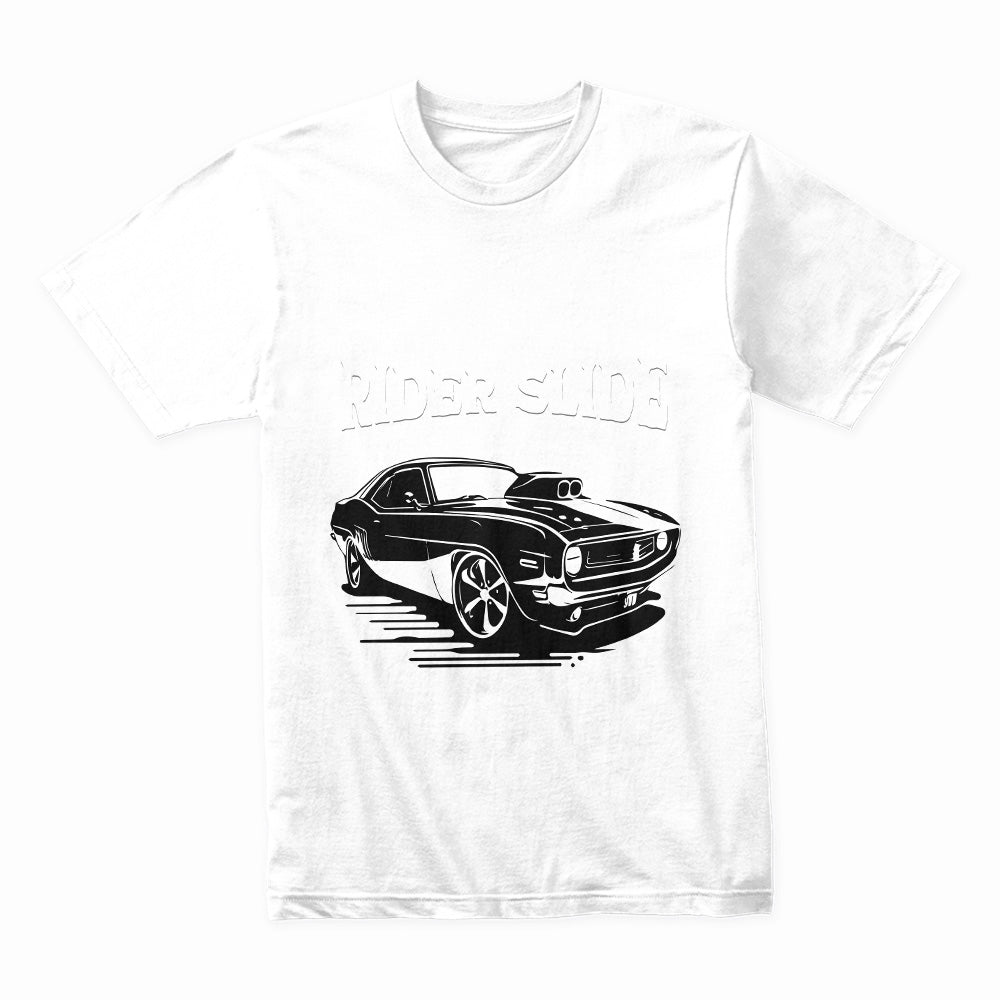 Rider Slide – World Championship Muscle Car Racing T-Shirt