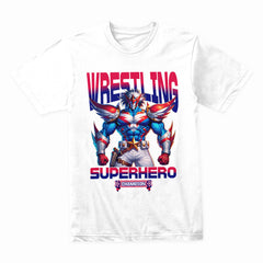 Wrestling Superhero Champion T-Shirt – Ultimate Battle Warrior