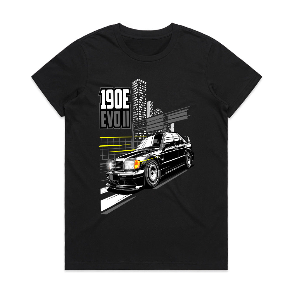 Mercedes-Benz 190E EVO II Tribute T-Shirt – Iconic DTM Legend!