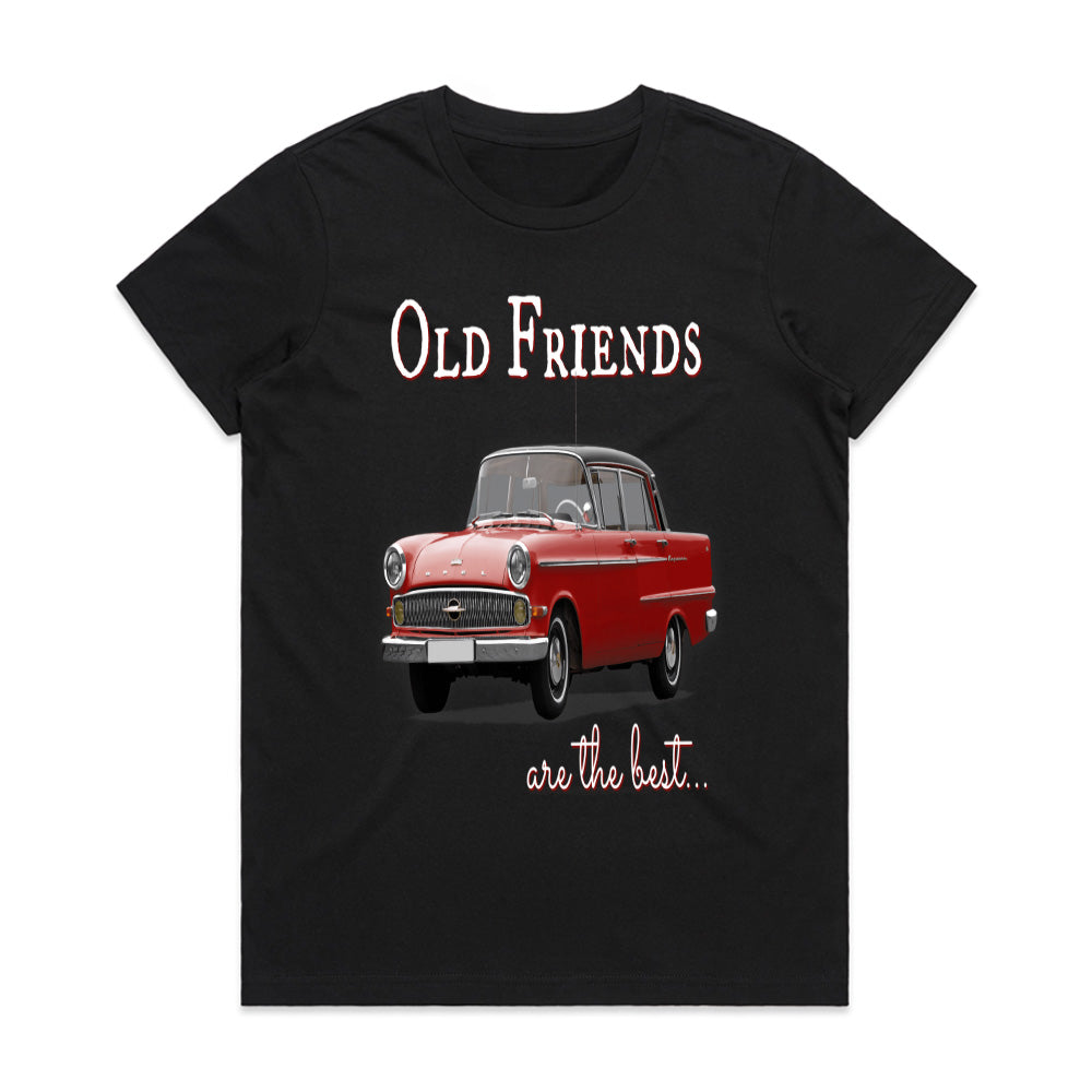Old Friends Are the Best – Classic Vintage Car T-Shirt