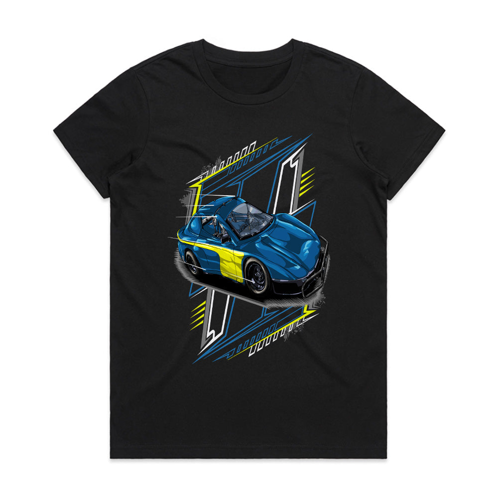 Speed Demon – Racing Car Graphic T-Shirt for Motorsport Enthusiasts