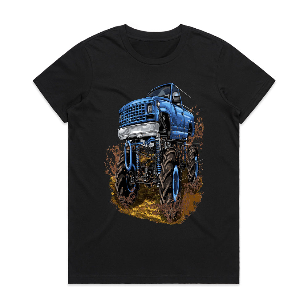 Monster Truck Madness – Off-Road Adventure Graphic T-Shirt