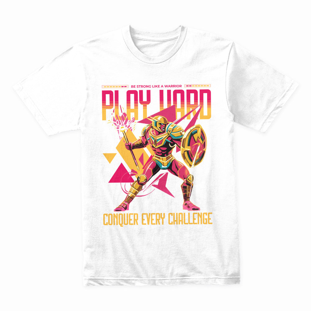 Play Hard Warrior T-Shirt – Conquer Every Challenge