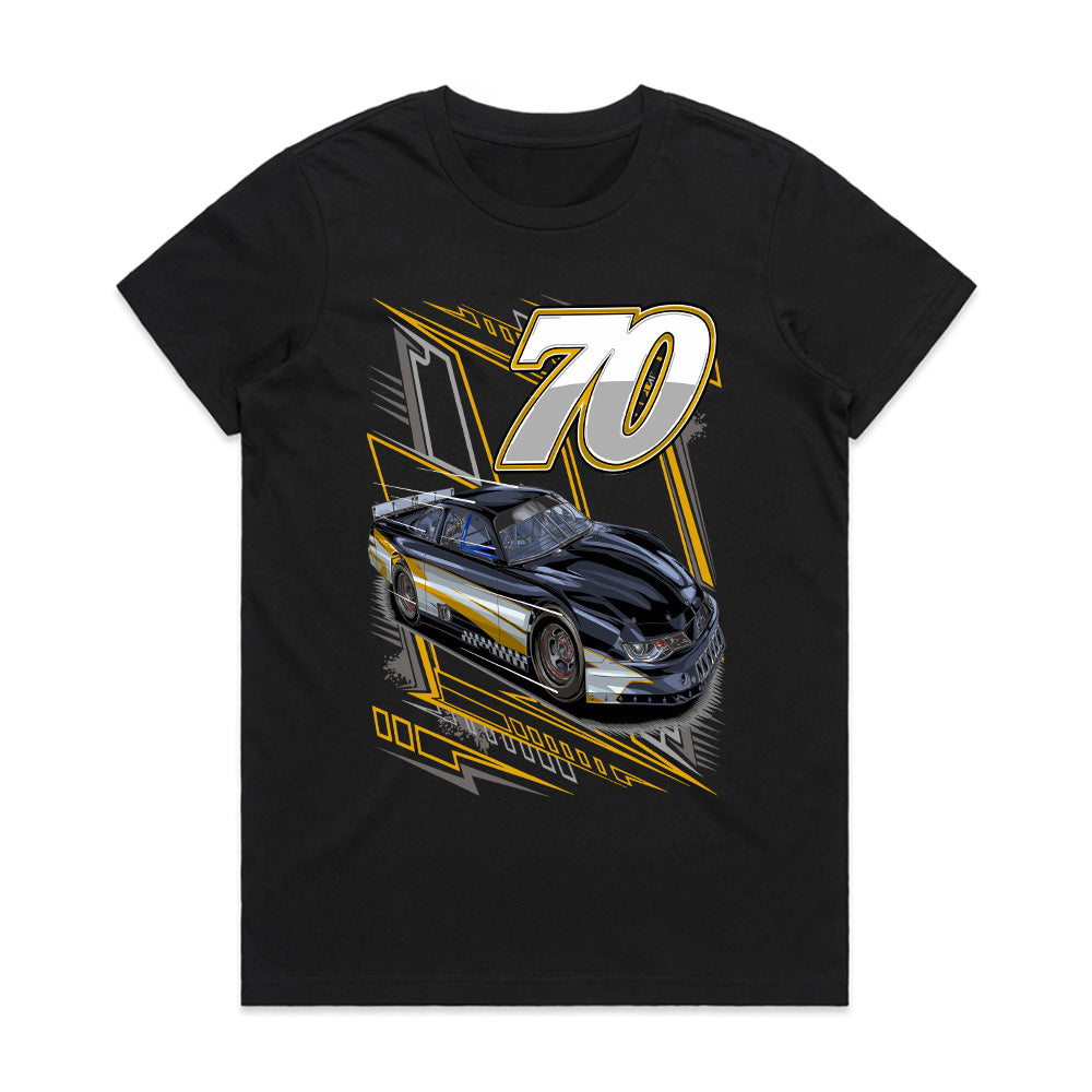 Speed Racer" – Vintage Racing Car 70 Graphic T-Shirt