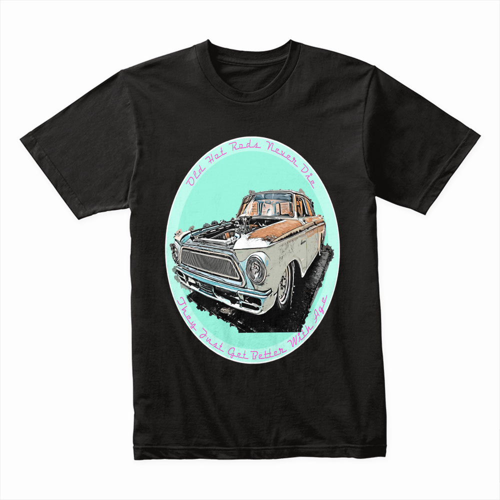 Vintage Hot Rod T-Shirt – Classic American Muscle Car Design