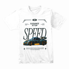 Elegance at Top Speed – Supercar Performance Streetwear T-Shirt