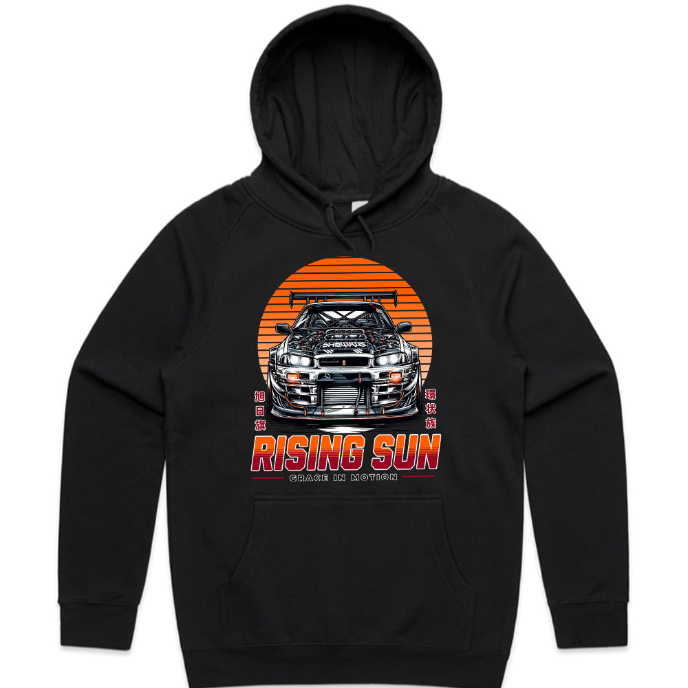 Rising Sun – JDM Skyline GT-R Racing Graphic T-Shirt