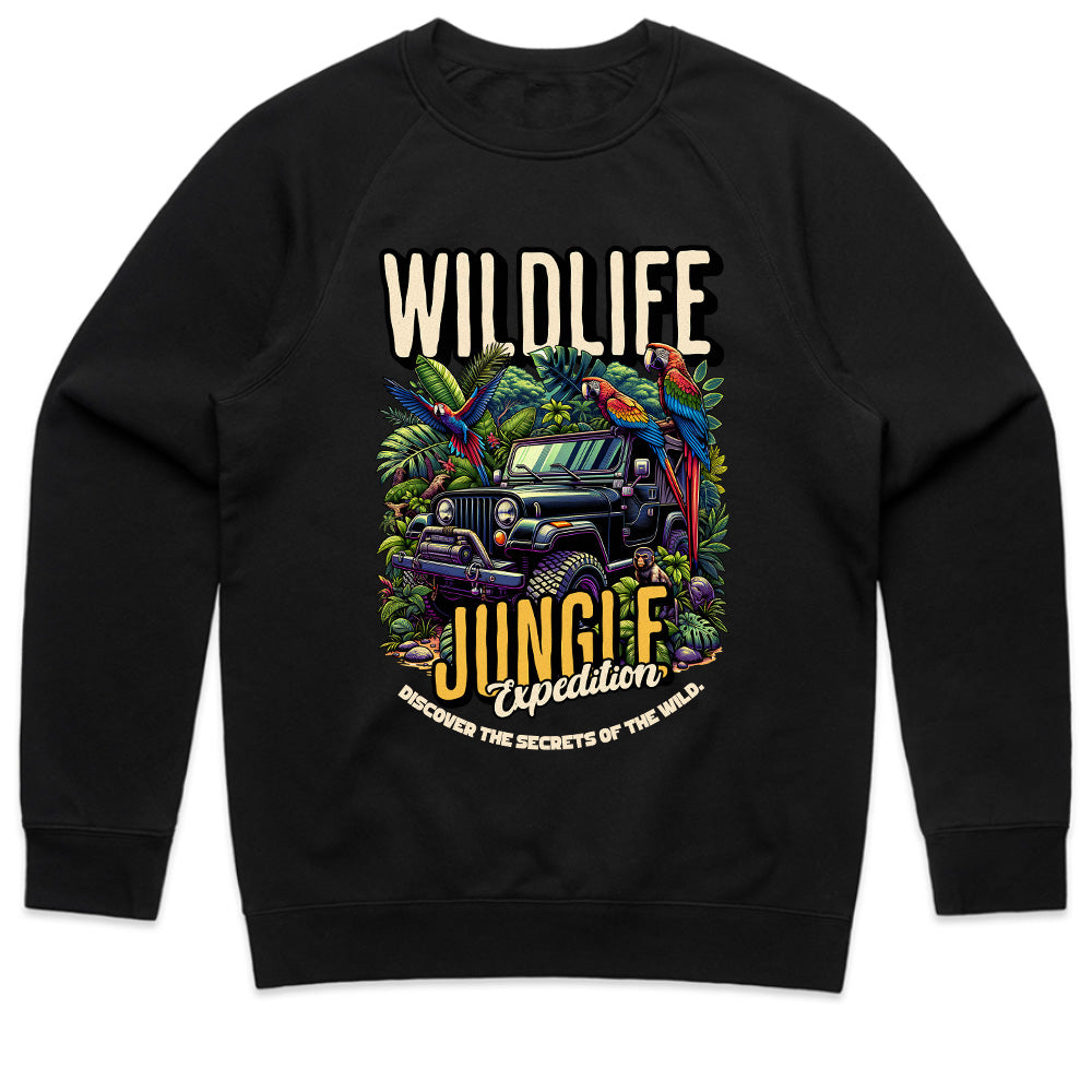 "Wildlife Jungle Expedition Adventure T-Shirt – Explore the Secrets of the Wild"