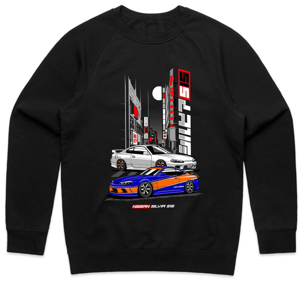 Nissan Silvia S15 JDM Street Racing T-Shirt – White