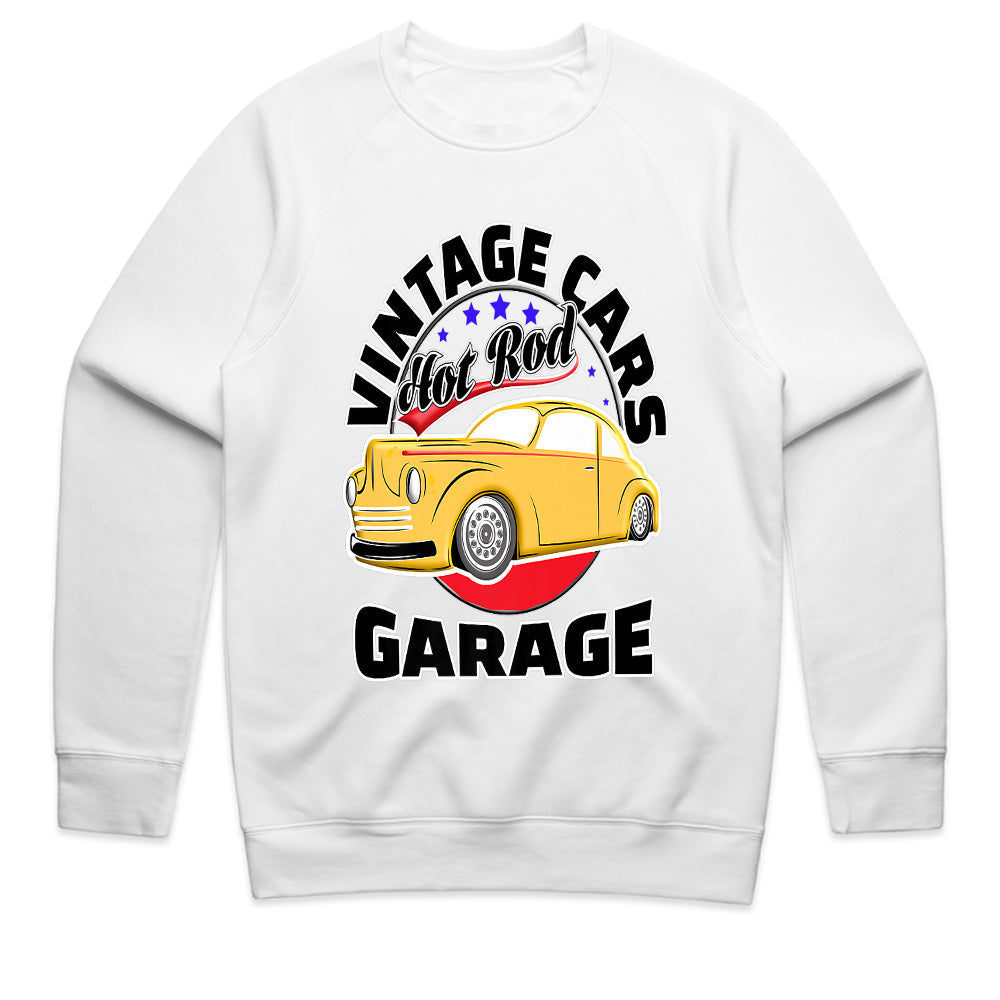 Vintage Cars Garage Hot Rod T-Shirt – Classic Retro Automotive Design
