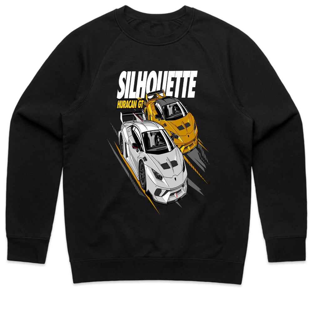 Lamborghini Huracán GT Silhouette – Supercar Racing T-Shirt
