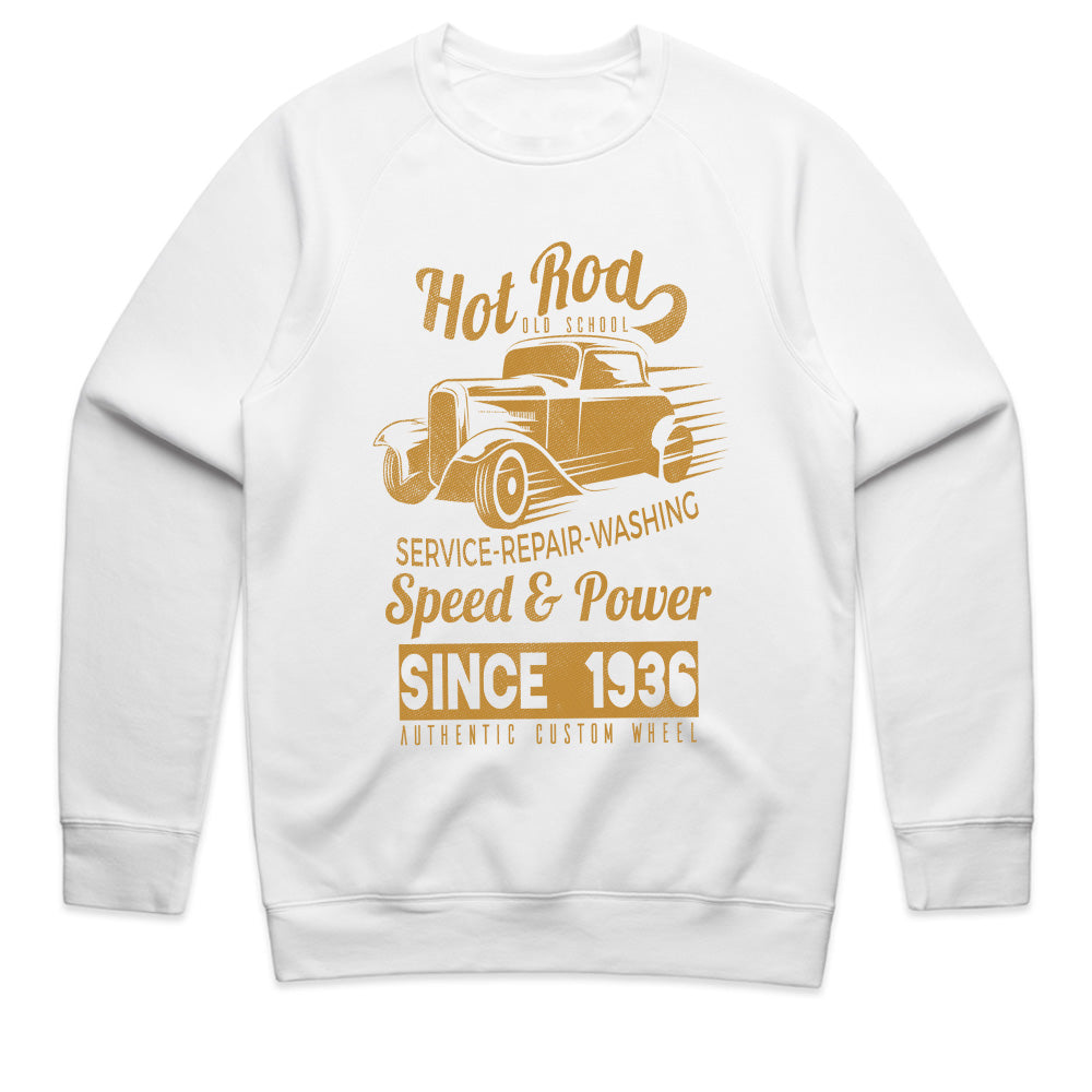 Hot Rod Old School T-Shirt – Vintage Speed & Power Classic Car Design