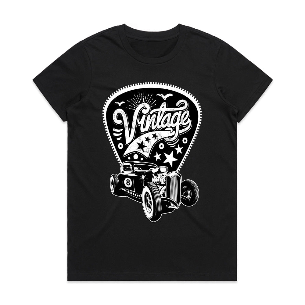 Vintage Hot Rod Classic Car T-Shirt – Retro Rockabilly Streetwear