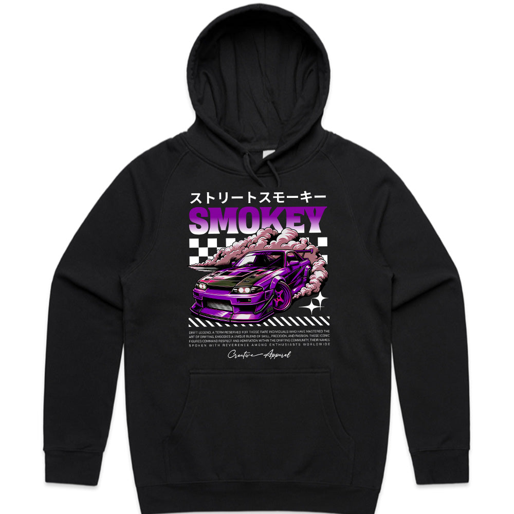 "Smokey Drift" JDM Streetwear T-Shirt – Burnout Legend