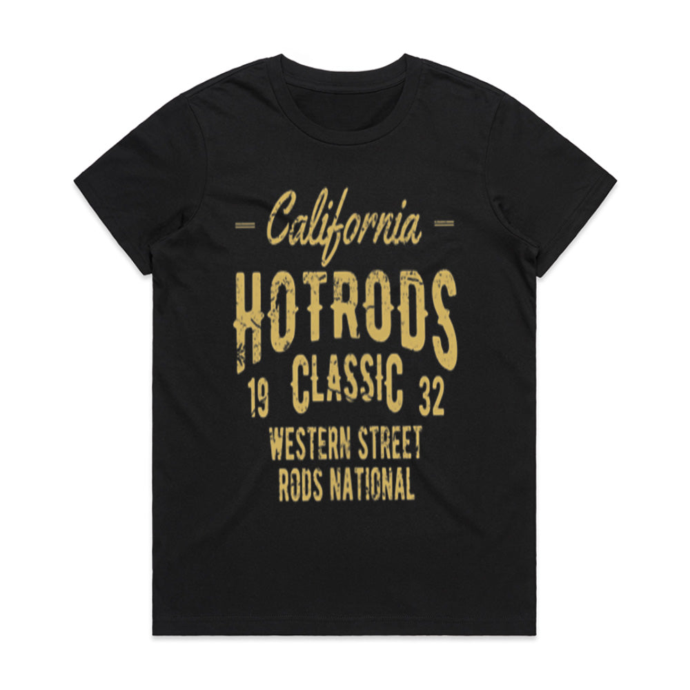 California Hot Rods Classic 1932 T-Shirt – Vintage Western Street Rods National