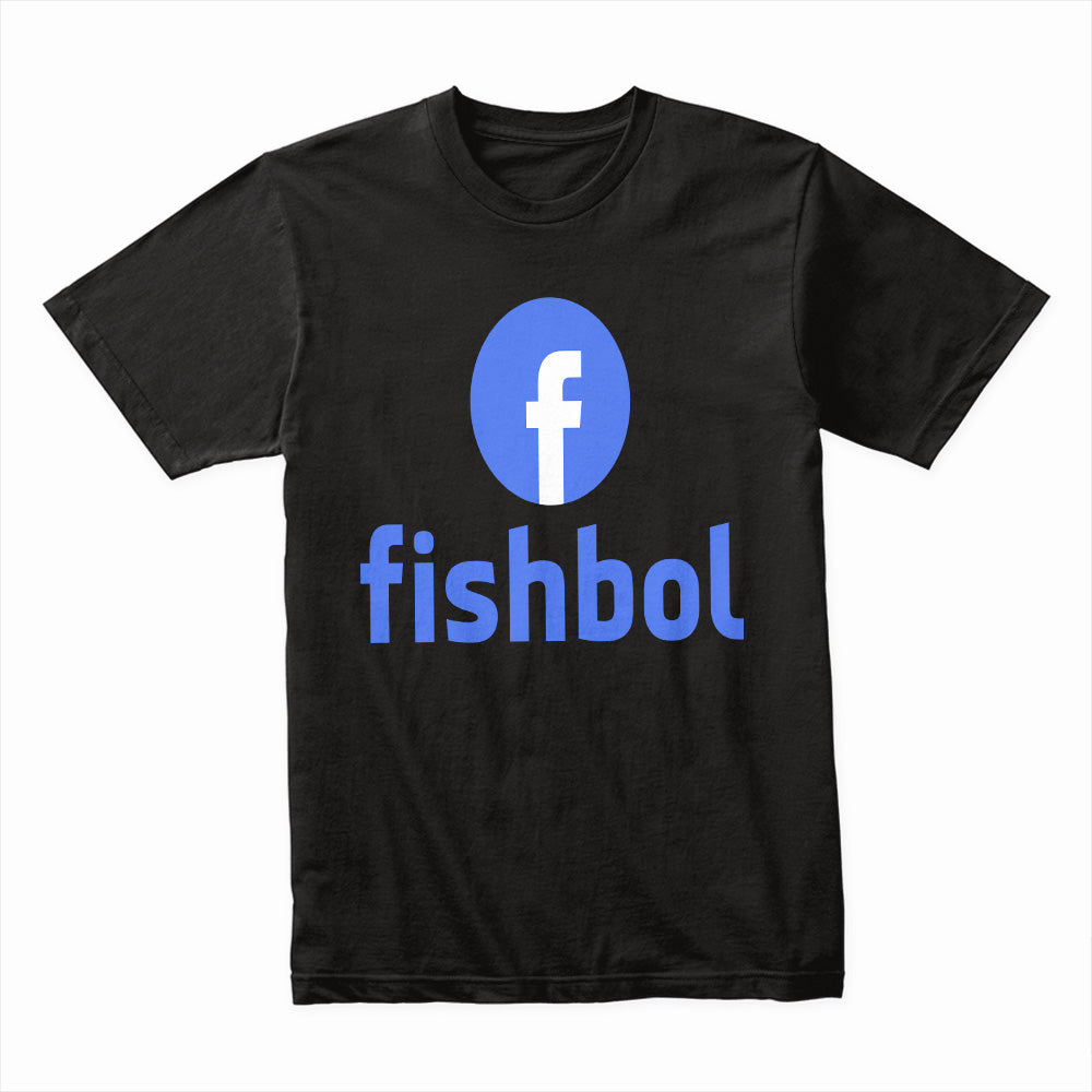 Fishbol Graphic T-Shirt – Bold & Fun Social Media-Inspired Design
