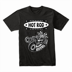 Hot Rod Rock 'N' Roll 1957 T-Shirt – Vintage 50s Classic Car Racing Design