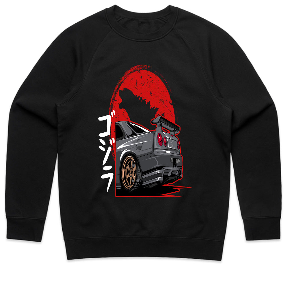 Godzilla R34 – JDM Legend Skyline T-Shirt