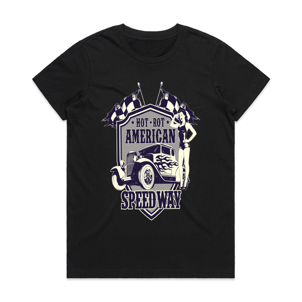 Hot Rod American Speedway T-Shirt – Vintage Racing Classic