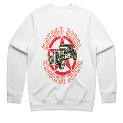 Hot Rod Rebel T-Shirt – Gasoline Junkie Vintage Old-School Muscle Car Tee