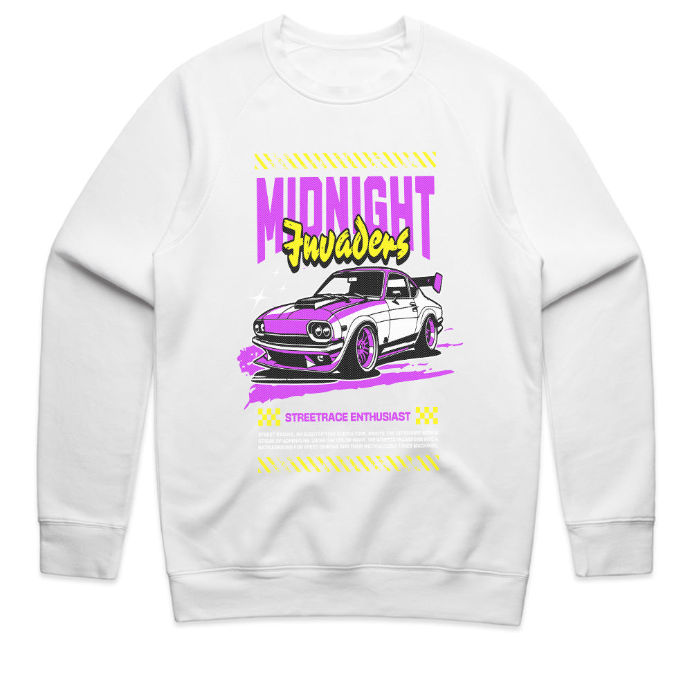 Midnight Invaders T-Shirt – JDM Street Racing & Tuner Car Enthusiast Tee