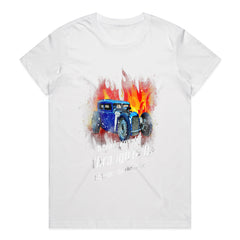 Hot Rod Racing T-Shirt  "When You're Goin' Through Hell, Stay on the Throttle"
