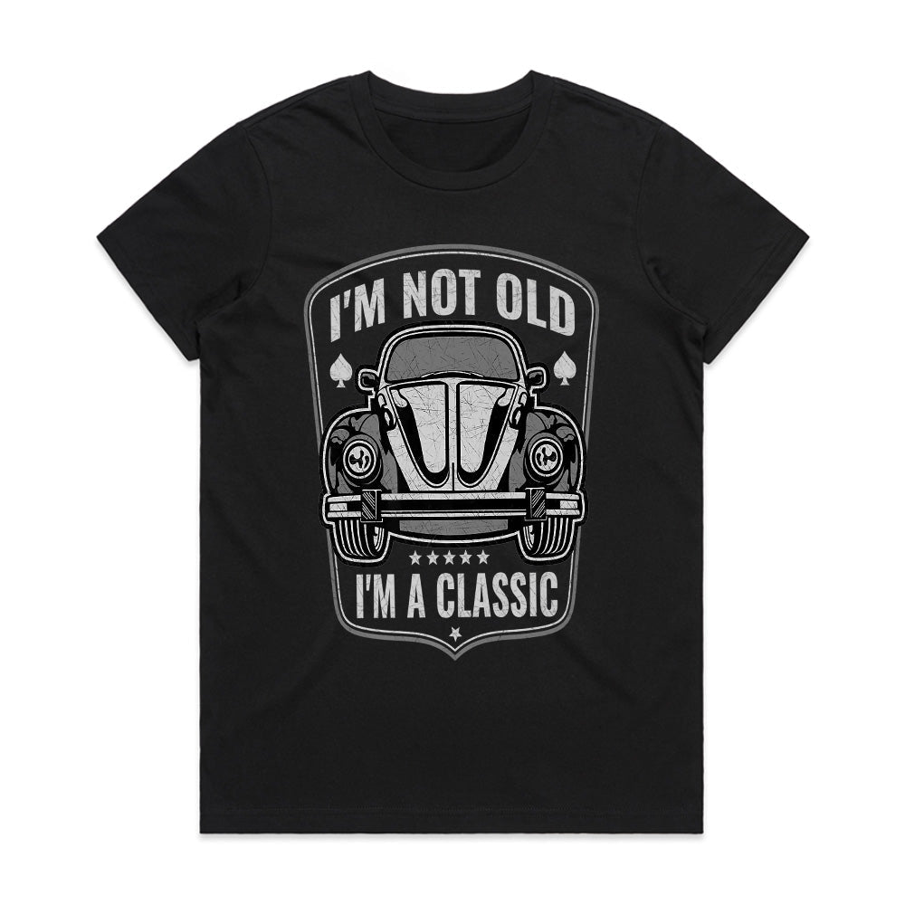 "I'm Not Old, I'm A Classic" T-Shirt – Vintage Car Enthusiast Retro Design