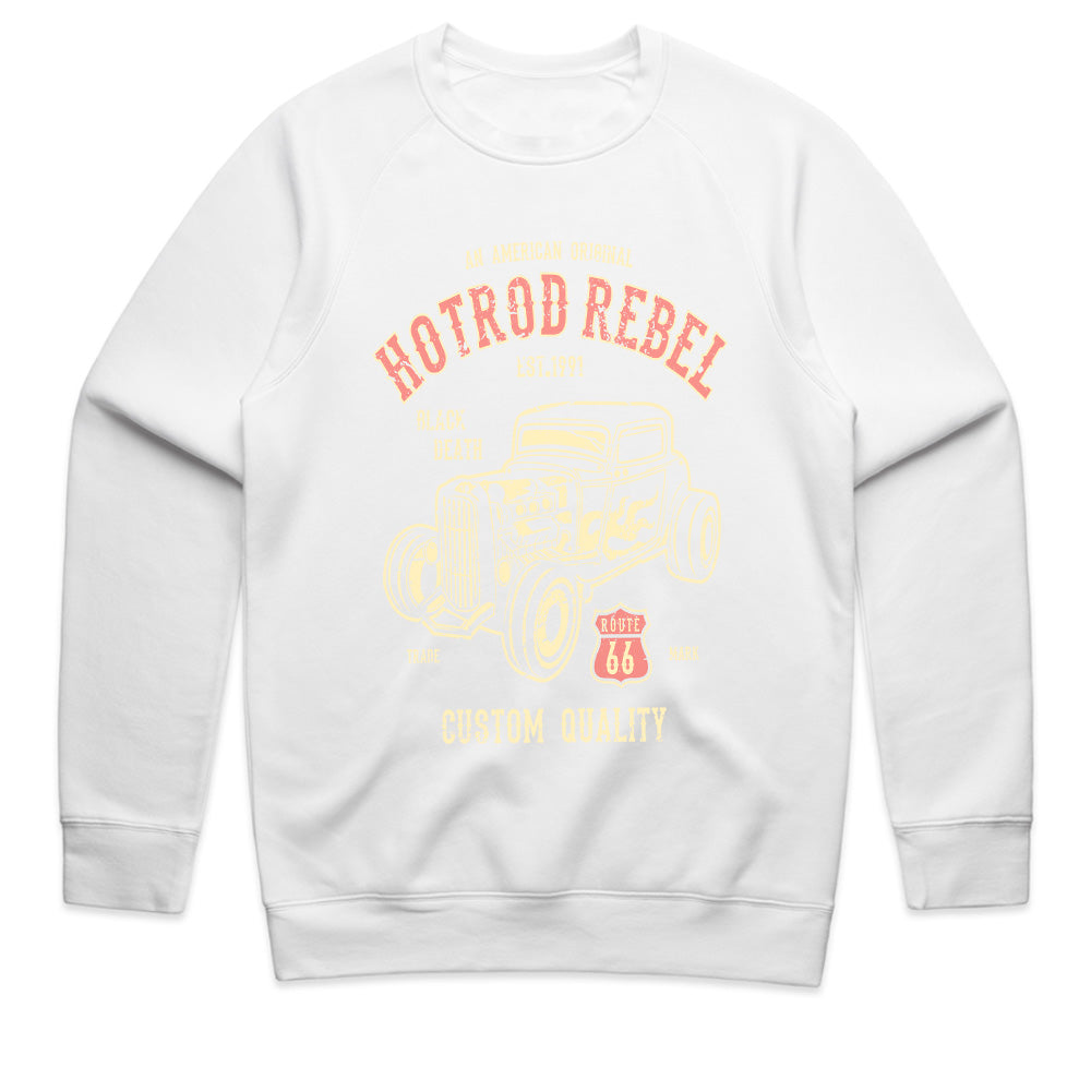 Hot Rod Rebel T-Shirt – Vintage Route 66 Classic Car Design