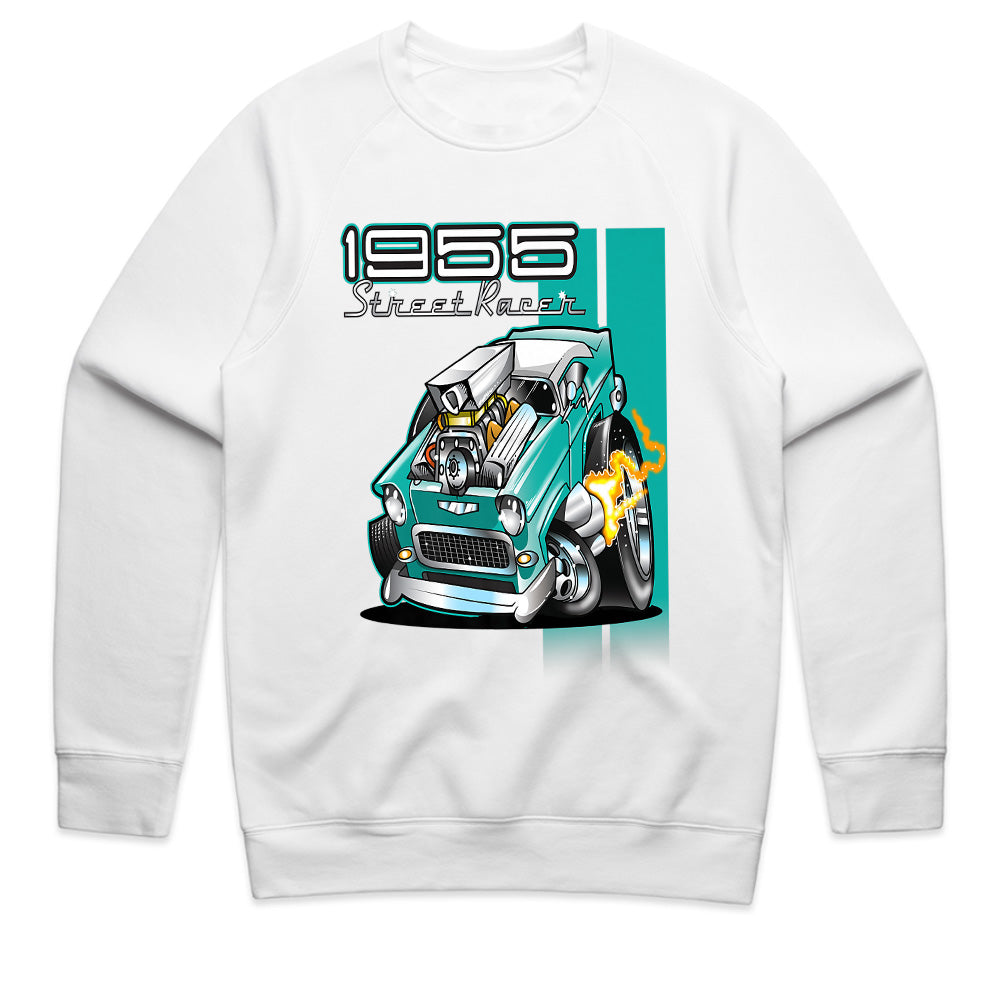 1956 Hot Rod Street Racer – Vintage Muscle Power T-Shirt