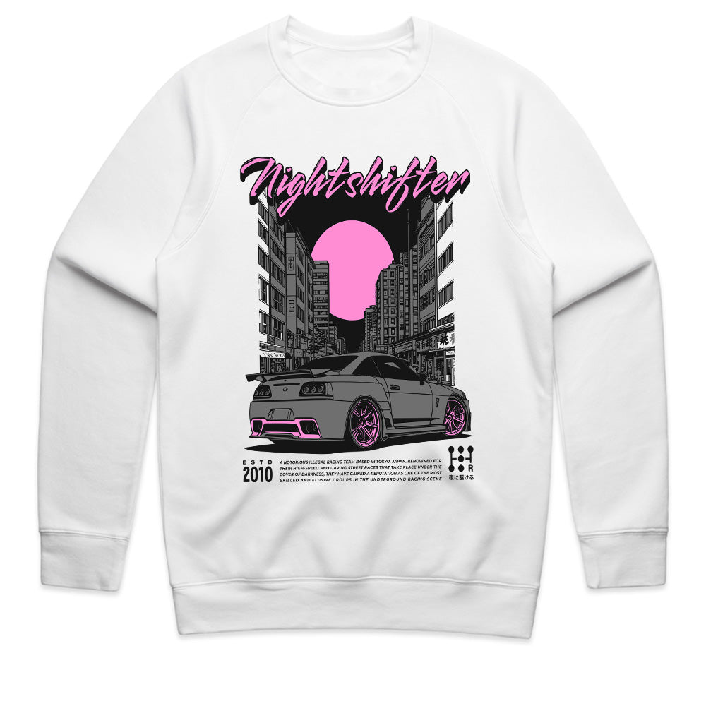 Nightshifter T-Shirt – JDM Midnight Street Racing & Tuner Car Enthusiast Tee