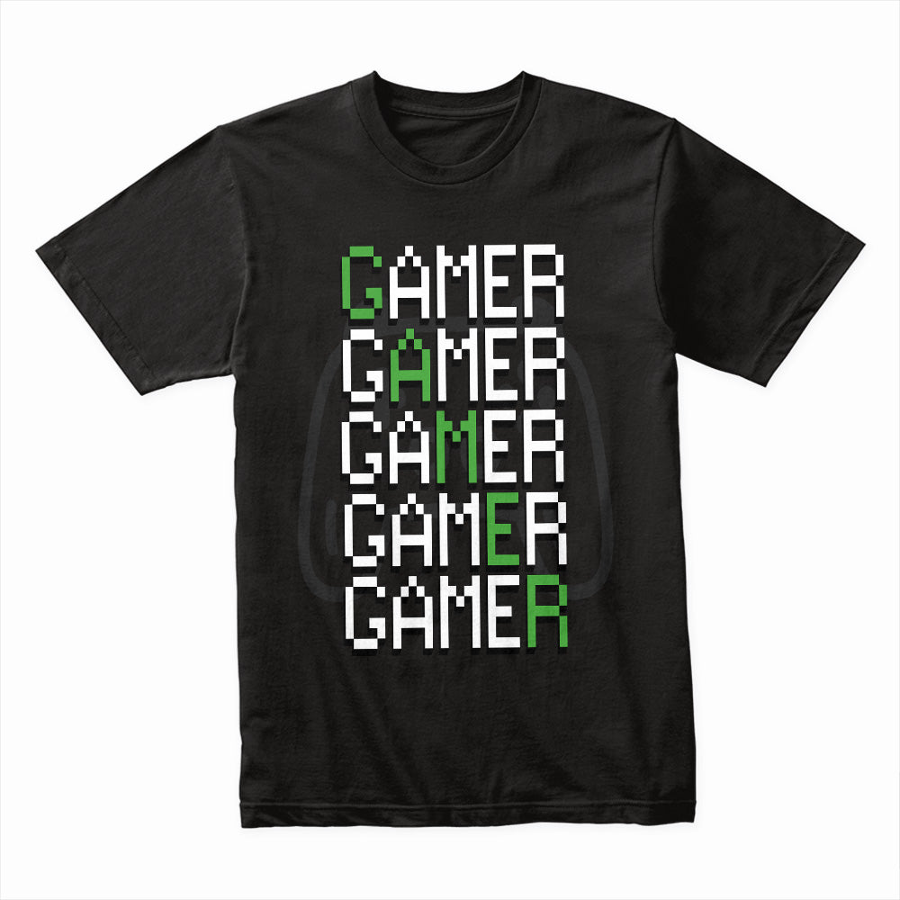 "Pixel Gamer" T-Shirt - Retro 8-Bit Gaming Aesthetic