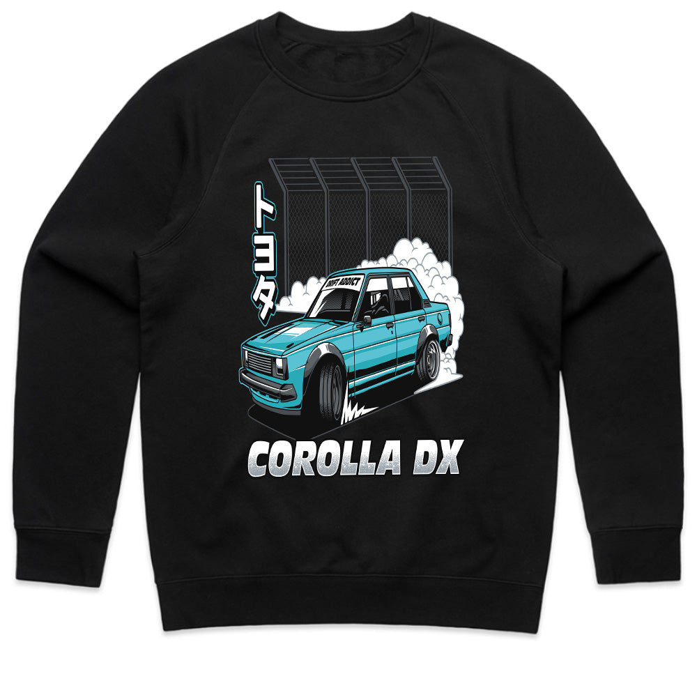 Toyota Corolla DX Drift Beast – JDM Burnout Edition T-Shirt
