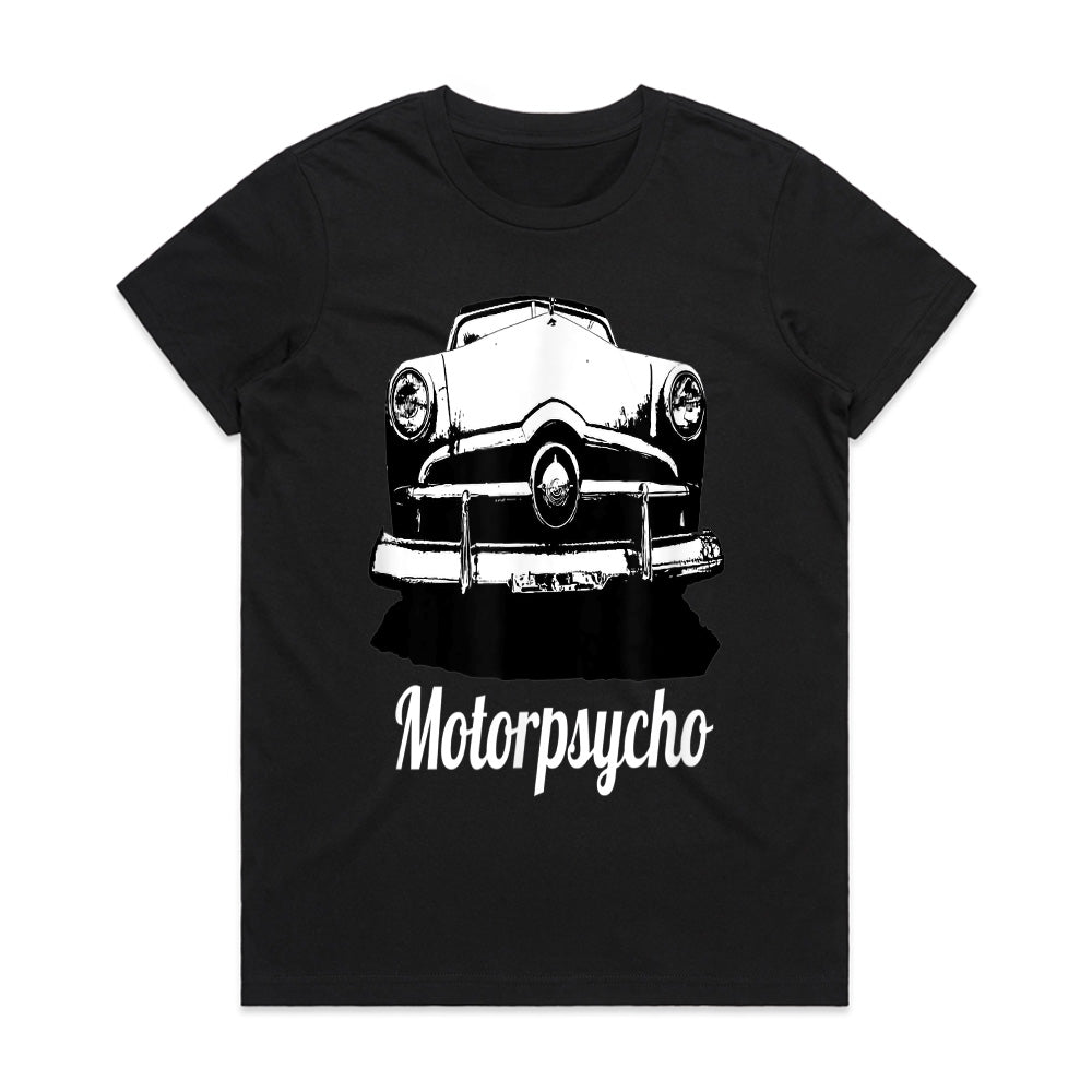 Motorpsycho Vintage Hot Rod T-Shirt – Classic 50s Oldtimer Ride Tee for Car Enthusiasts