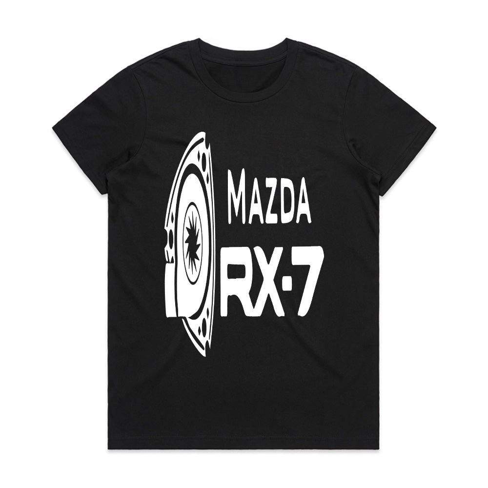 Mazda RX-7 Rotary Engine T-Shirt – Wankel Power JDM Enthusiast Tee for Rotary Fans