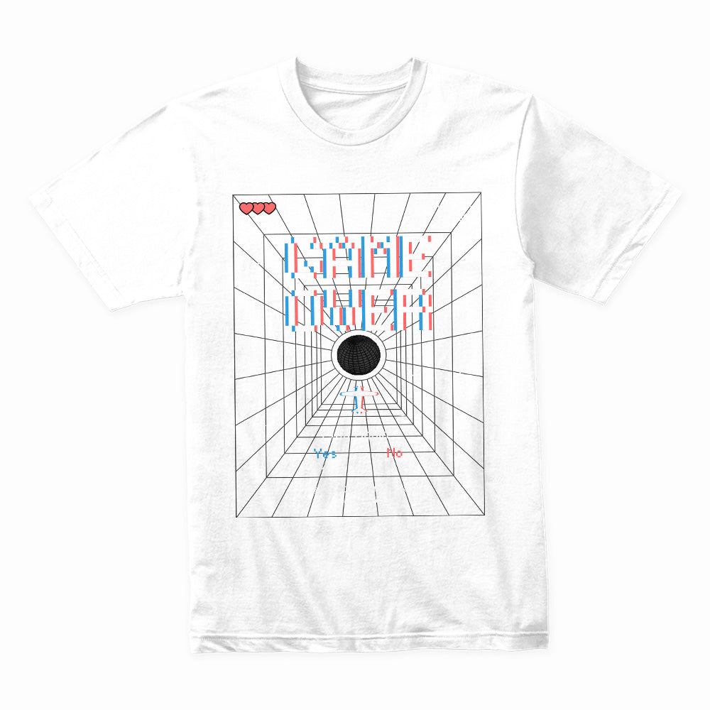 Retro "Game Over" Pixel Art Gaming T-Shirt – Play Again?
