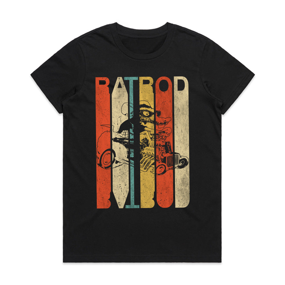 Rat Rod Drag Racing Vintage Hot Rod T-Shirt – Old School Car Culture Tee for Classic Car Lovers